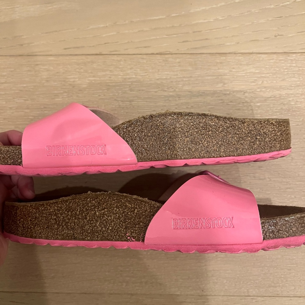 Birkenstock Pink Madrid Sandals Size 37 - Picture 3 of 4
